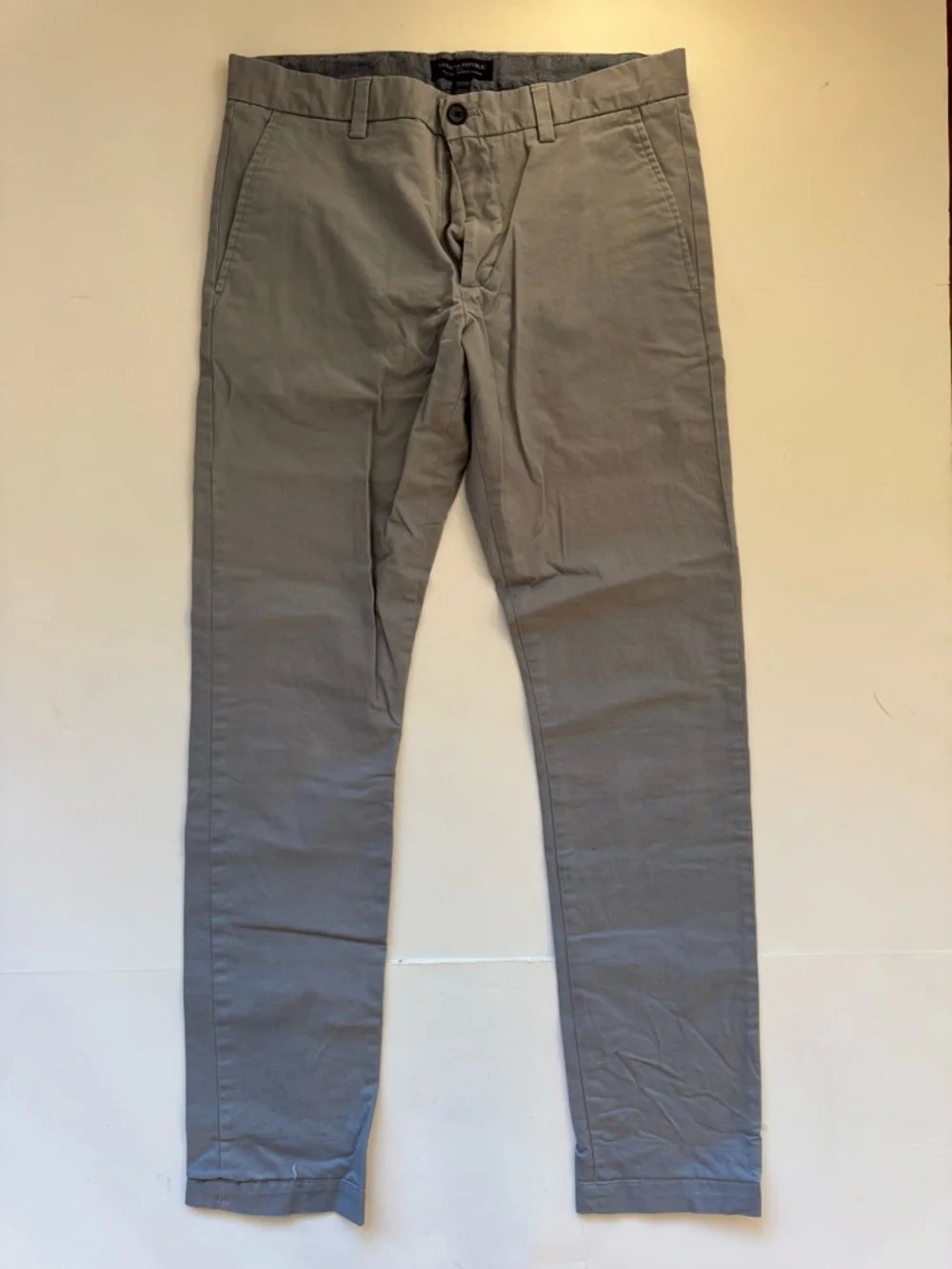 Banana Republic Fulton Skinny Chino Men’s 32x34 Lot of Charcoal Navy Gray khaki